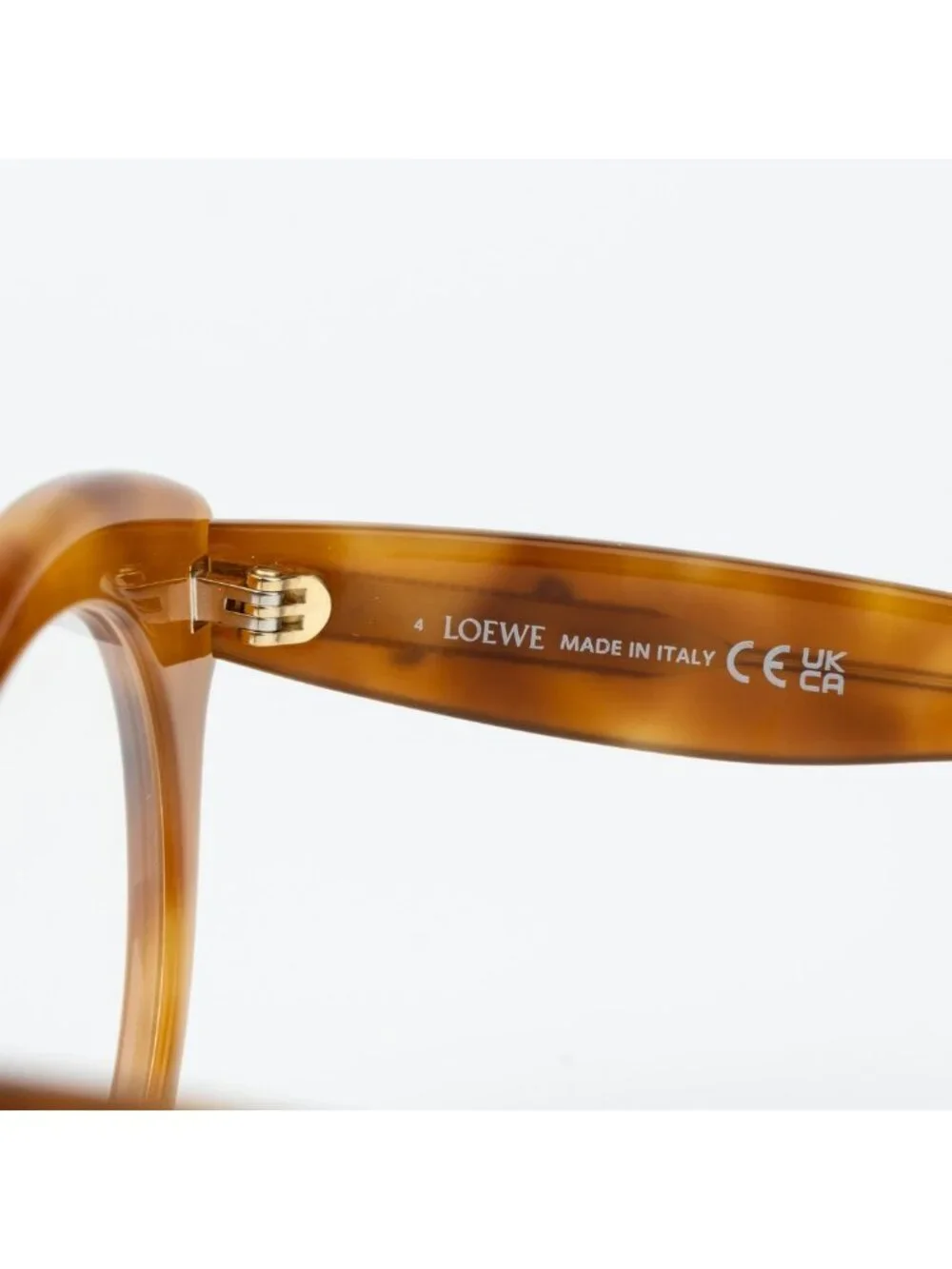 Loewe CURVY Women Eyeglasses Havana Round LW50074I 053 NEW AUTHENTIC